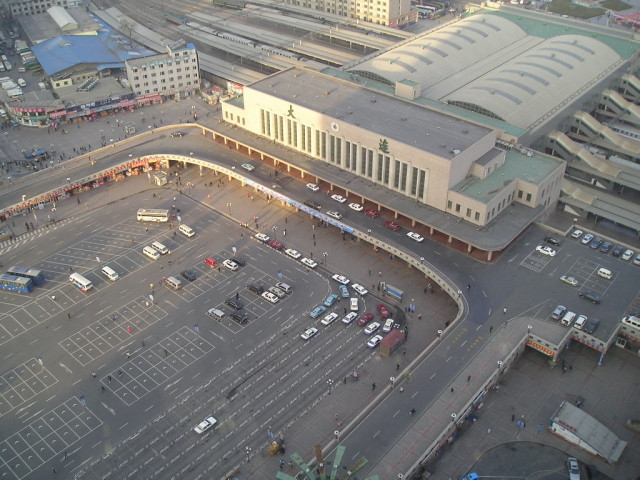 大連駅・中国